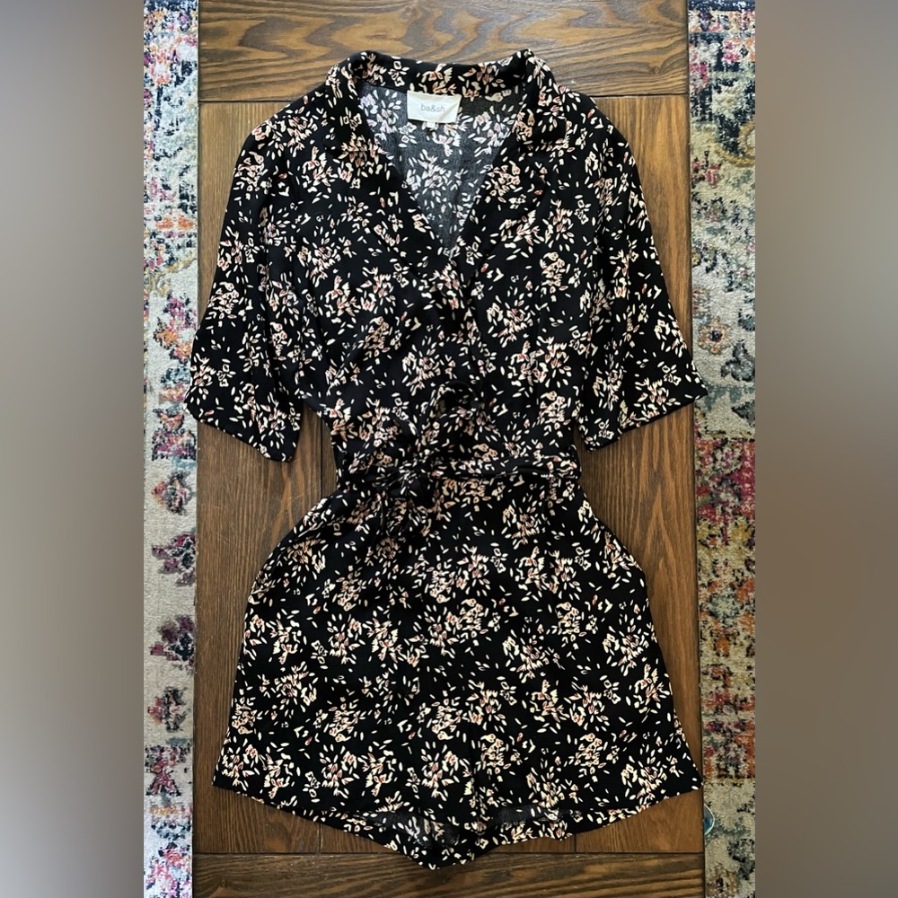 ba&sh Vinity Crossover Romper - Picture 2 of 11